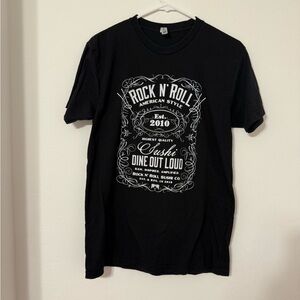 Next Level Apparel Black Rock 'N' Roll Tee